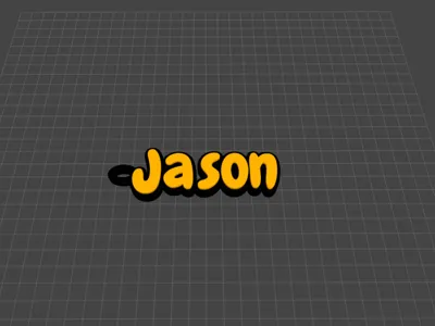 Jason Name Keyring