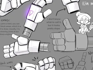 murder drones hand 