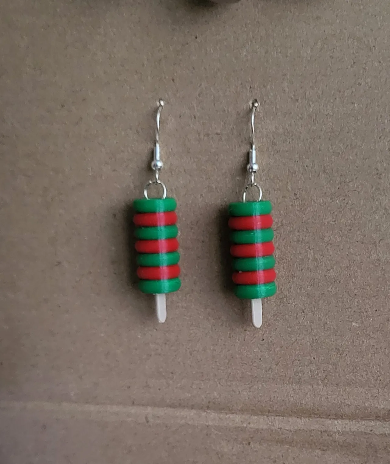 twister lolly earrings view 2