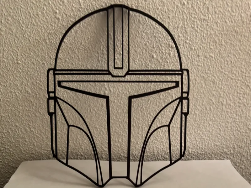 Mandalorian Wall Art