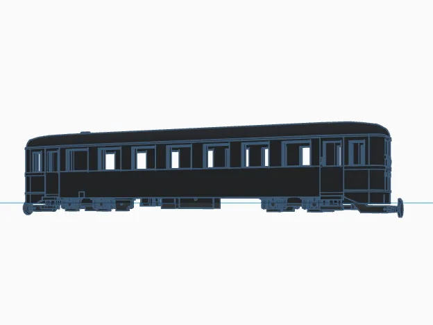 1Aw PKP Wagon Wąskotorowy H0e Narrow Gauge