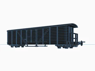 Wagon Brankard Ftdxh Typu 72W H0e