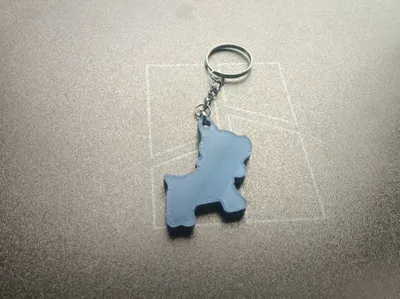 Puppy Keychain
