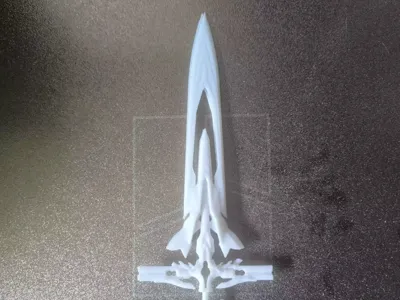 Honkai Impact 3rd Skyfire Greatsword Scalable Print