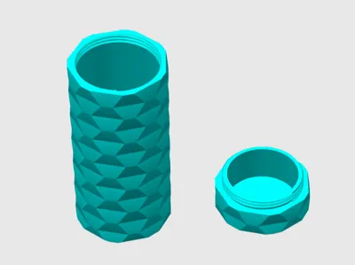 Storage bottle outer diameter 50mm, height 120mm