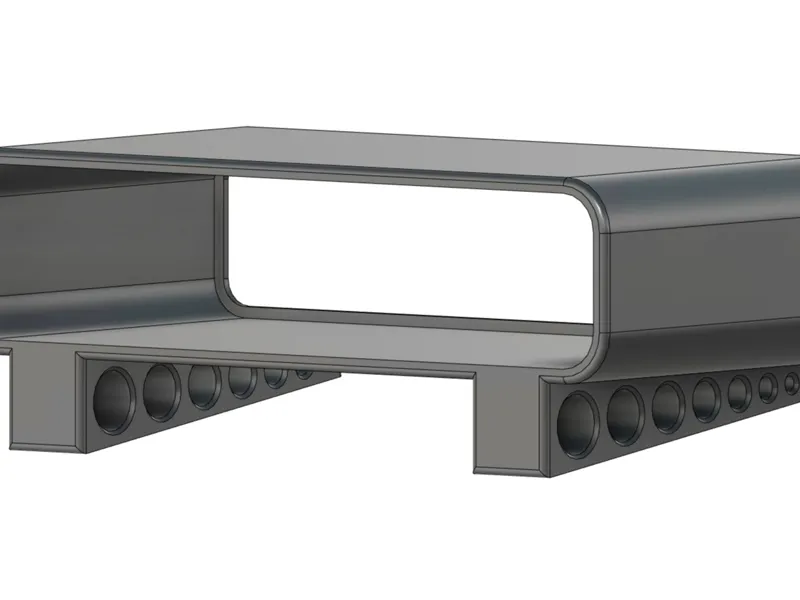 MOTU M4 desk mount