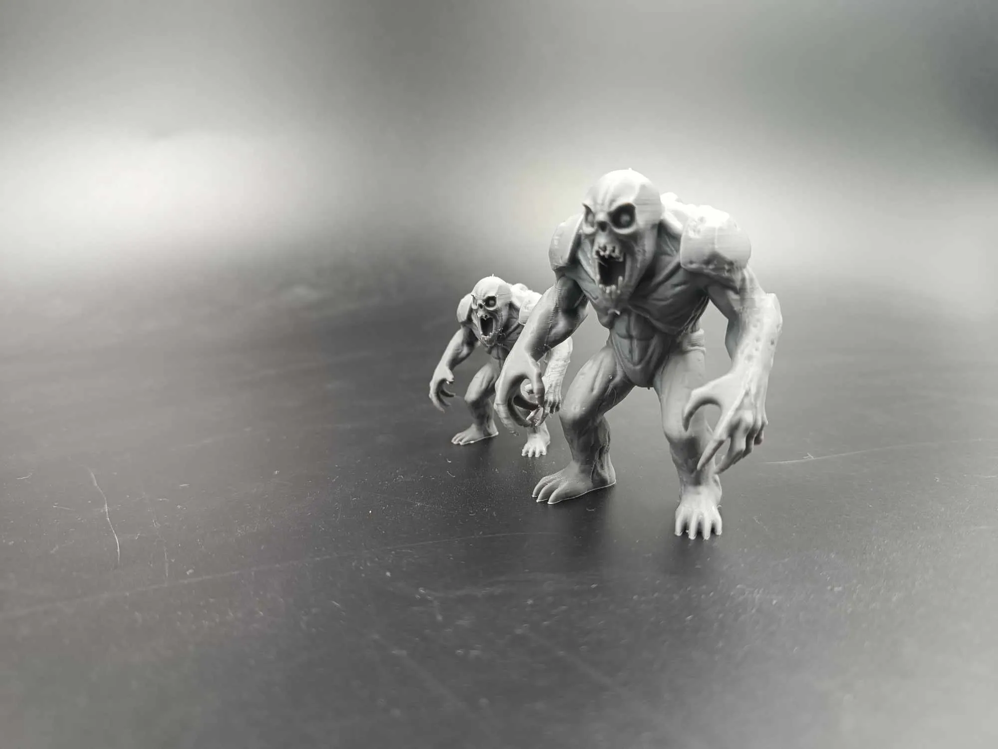 Crypt Ghoul - DnD Miniature Figurine - Free 3D Print Model - MakerWorld