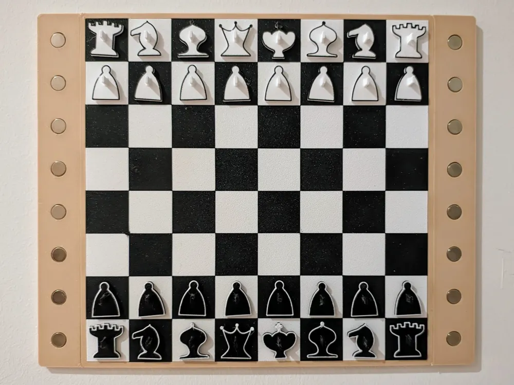 Set di scacchi agnetici, scacchi con pietre, gioco di scacchi agnetici con rocce, gioco