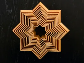 12 Star Fidget Star