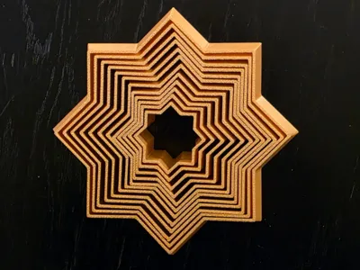 12 Star Fidget Star