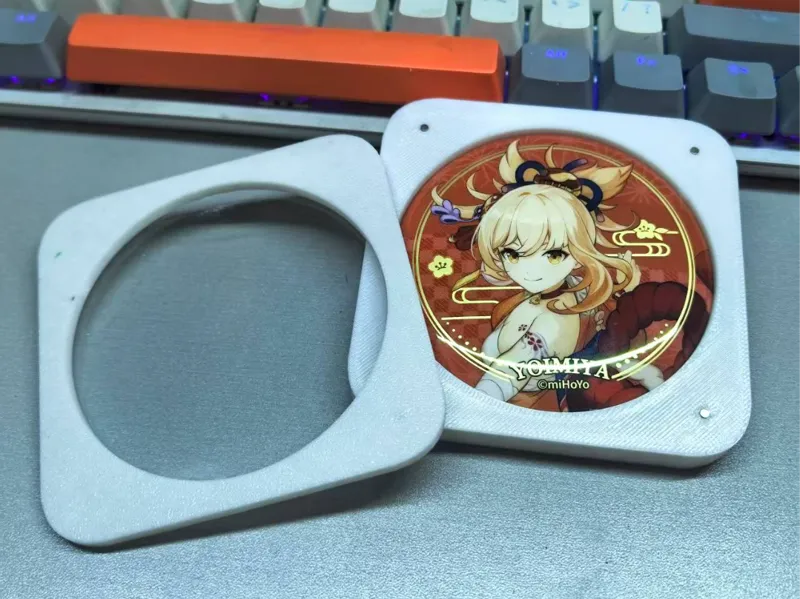 75mm的吧唧保护盒