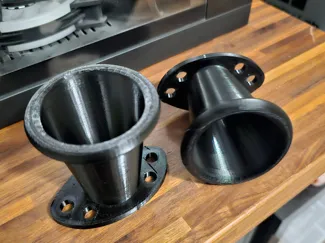 SU Carb 1 1/4" Velocity Stack/Ram Tube