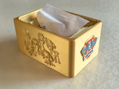 Paw Patrol Submersible Tissue Box
