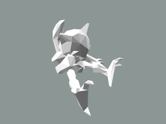 Abra low poly