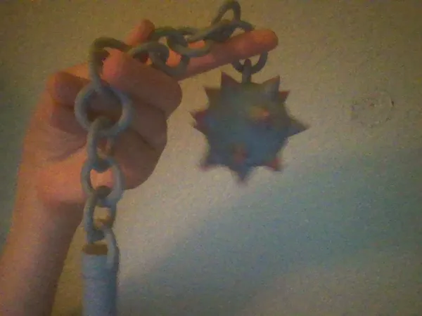 Masse d'armes à chaîne — accessoire cosplay