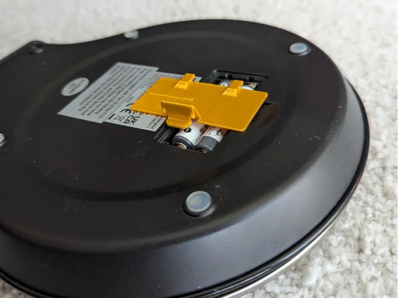 Battery Cover Amazon Basics Kitchen Scale EK3211