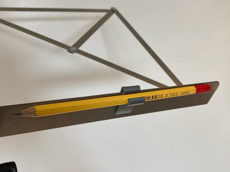 Music Stand Pencil Clip