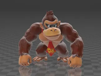 donké - kong sans le toneau