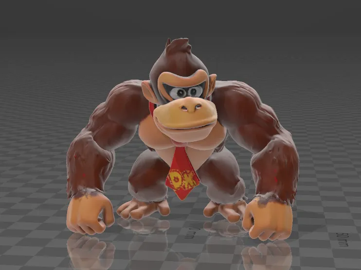 donké - kong sans le toneau