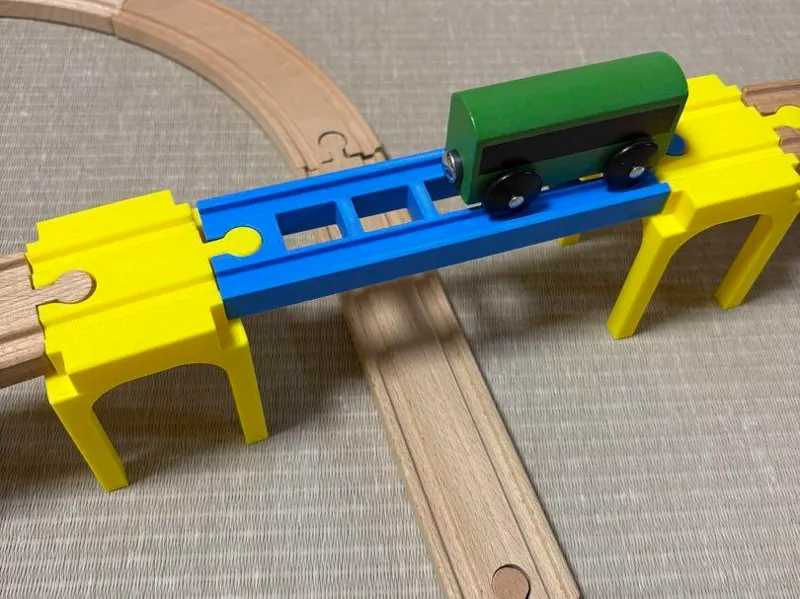 Bridge Rail 150mm – BRIO & Wooden Railway