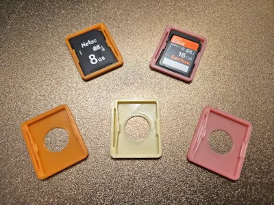 SD Card clip-in case