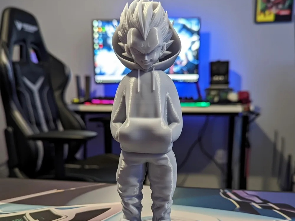 Urban Vibes Majin Vegeta Blackout Hoodie Kit