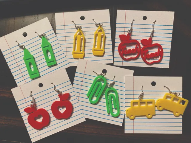 Teacher Earrings