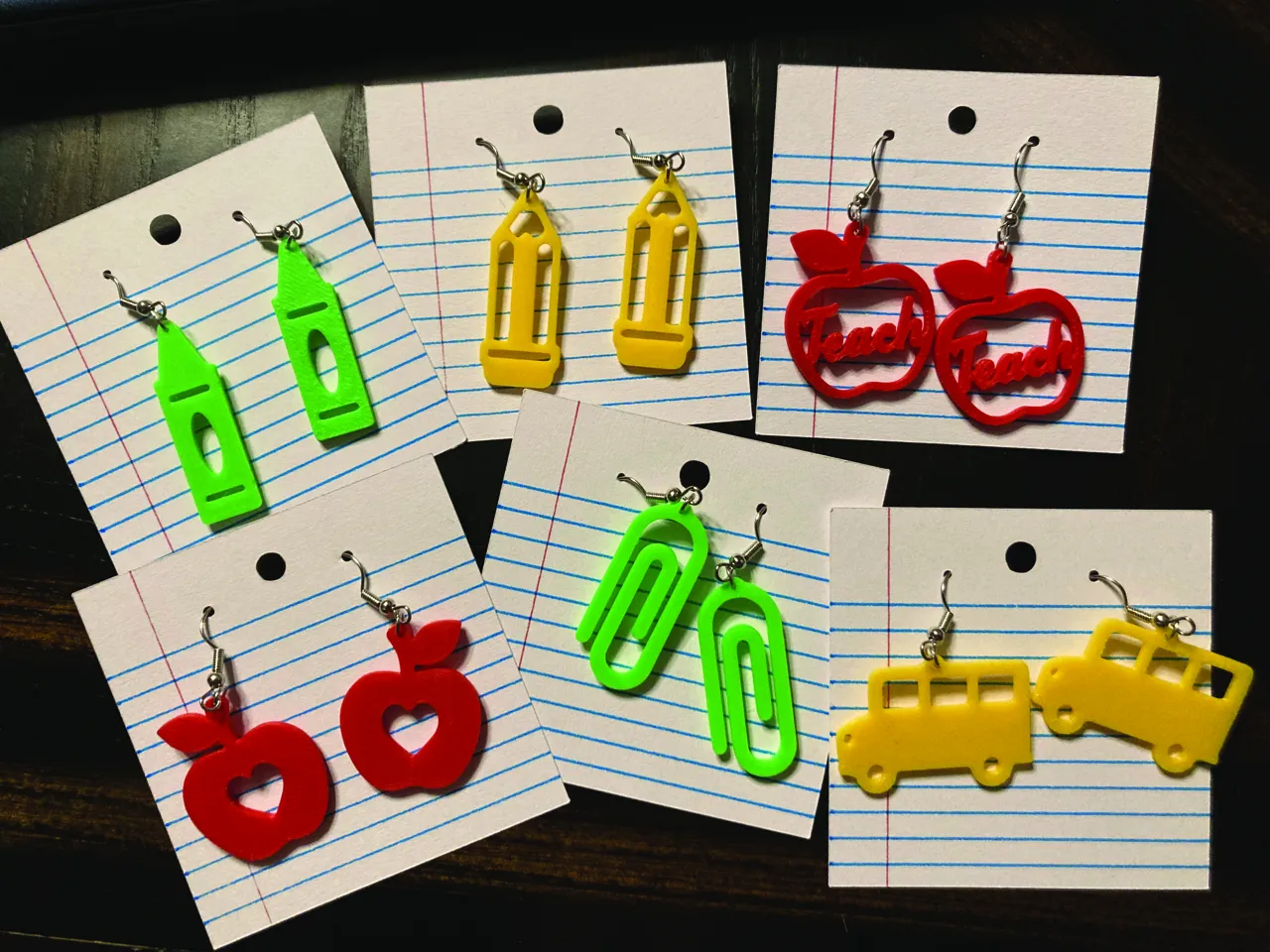 Teacher Earrings view 2