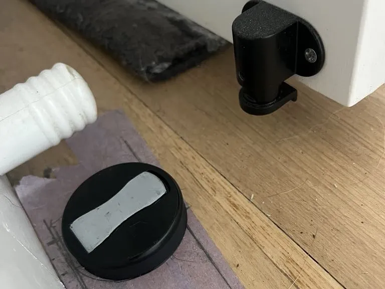 Round Magnetic Door Stop Extension