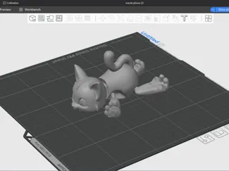 Articulated cat phone holder