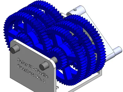 Precision Gearbox, 729:1 Ratio with Zero Machining