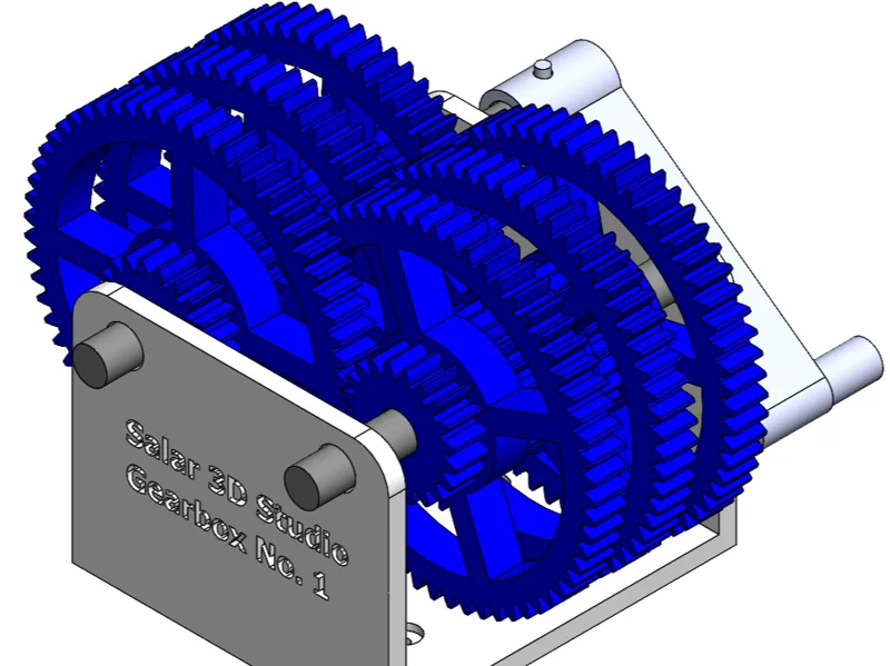 Precision Gearbox, 729:1 Ratio with Zero Machining