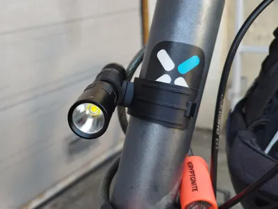 bicycle lamp mount