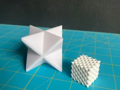 FCC Plate Lattice Structure