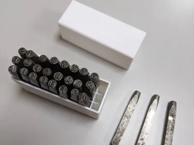 Engraving Letter Punch Box