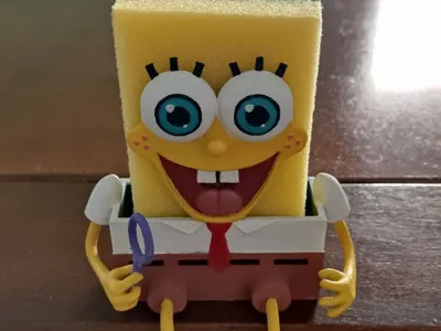Spongebob sponge holder