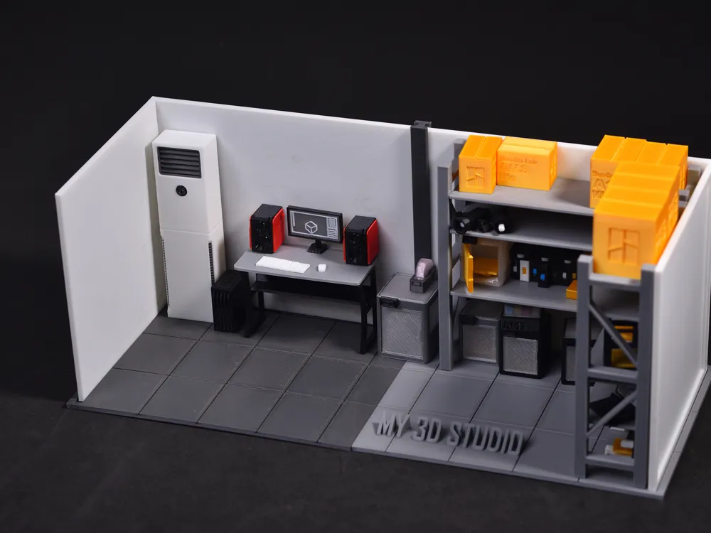 [1/15] My Workspace Miniature Series: Computer Subwoofer by 腾云驾雾陈先森 ...