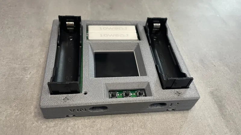 18650 Battery Tester case