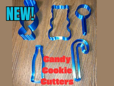 Candy Cookie cutters