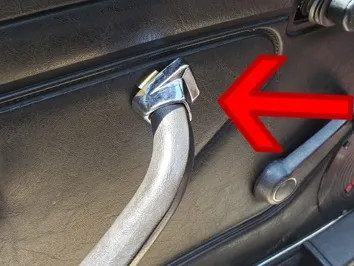 Arm rest trim for Scirocco MK1