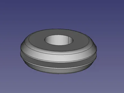 Brake hose bushing for VW MK1 and MK2