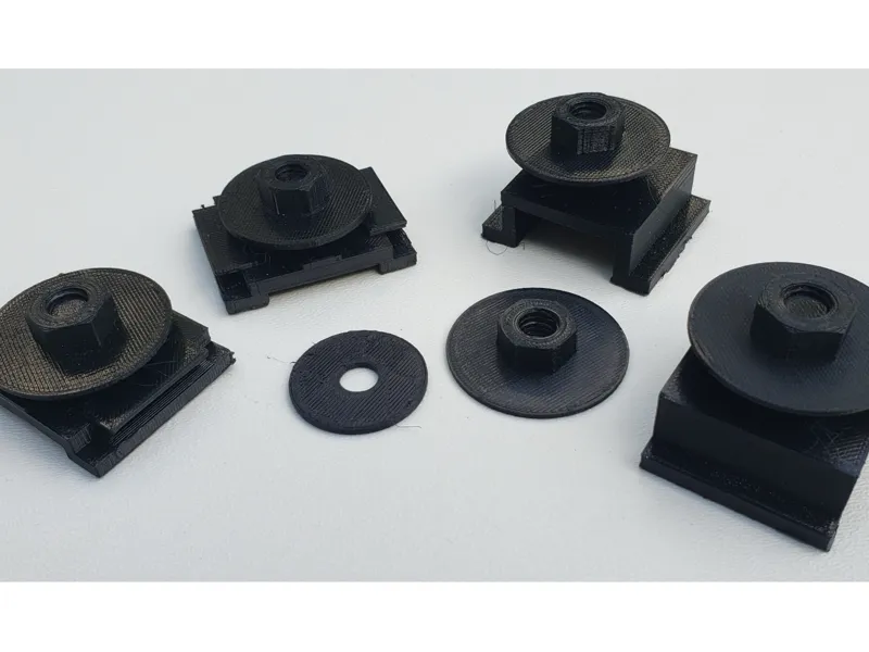 Front and Rear Bumper clips for MK1 Scirocco