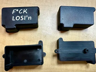 RPM Receiver Box for RC10GT Blue Pan