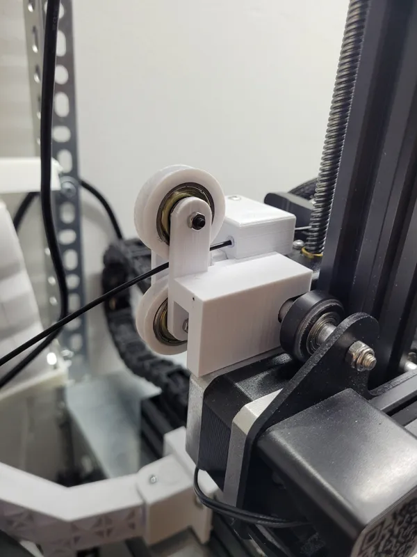 Filament guide with runout sensor for Ender 3
