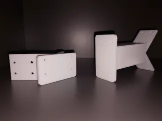 Security camera wall mount