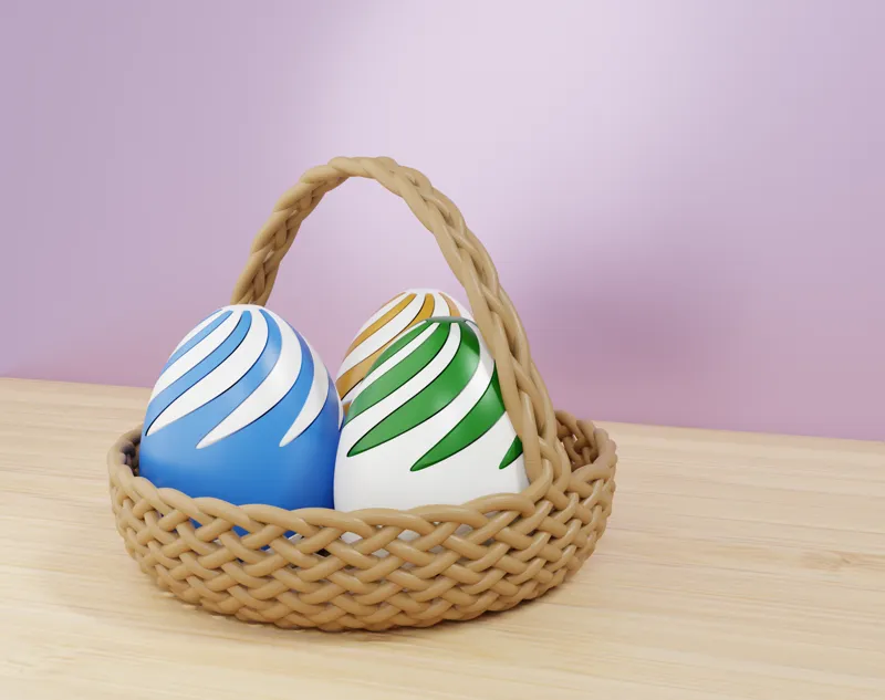 Woven Basket – Versatile Decoration