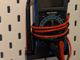 Multimeter holder IKEA Skadis