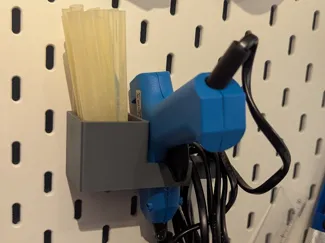 Glue Gun holder IKEA Skadis