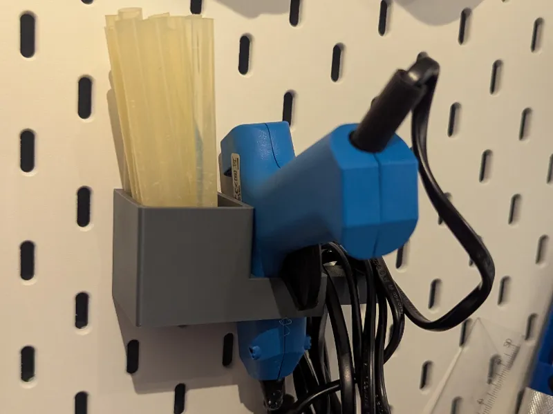 Glue Gun holder IKEA Skadis
