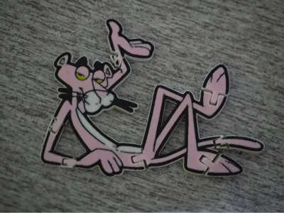 Pink Panther flexi